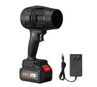 Plumero de aire eléctrico: ventilador de de 200 Mph, soplador de limpieza recargable, pulverizador de polvo portátil, herramienta de pulverización de alta velocidad con construcción compacta |