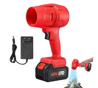 Plumero de aire inalámbrico, soplador de pulverización de turbina de mano, ventilador de limpieza portátil, dispositivo de aire de alta velocidad, removedor de polvo de potencia, soplador de aire de