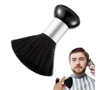 Plumero de cuello de barbero, cepillo de cerdas portátil, limpiador de mano ligero, herramienta de barrido facial, accesorio de aseo multifunción, uso en salón de belleza en casa, viajes
