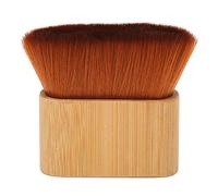 Plumero de madera para peluquería, cepillo antiestático para barrer cabello roto, para peluquería