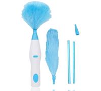 Plumero Eléctrico, Plumero De Mano Plegable De 180 °, Cepillo De Adsorción Automática Multifunción para Polvo, Plumero Eléctrico, Persianas para Ventanas, Herramienta De Limpieza De Muebles