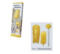 Plumero eléctrico polvo limpiador cepillo de limpieza