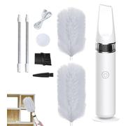 Plumero Eléctrico - Toallitas Lavables Para Limpiar,Spin Duster, Plumero Ajustable | Duster Cleaner Accesorios de Limpieza Automático Para El Hogar Coche Muebles Ventana