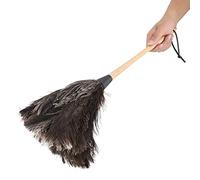 Plumero no electrostático Lavable Hecho a Mano de la Pluma de la Avestruz con el hogar de Madera de la manija