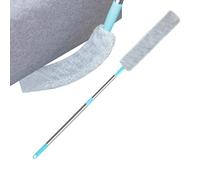 Plumero plano extensible - Cepillo de polvo con mango largo, herramienta de limpieza versátil | Prácticos electrodomésticos, muebles, ventilador de techo, suelo, pared, , sofá, cama, F