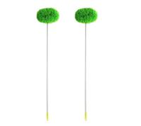 Plumero Reutilizable para Ventilador doméstico, Extensible, Limpiador Envolvente de Doble, Cabezal de Fibra, Paquete de 2 para persianas, Rejillas de ventilación, Plumero de de