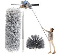 Plumero Telescópico Lavable, Telescópico, Polvo, Plumero Telescópico, Cabeza Lobo Telescópica, Plumero Polvo Telescópico