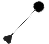 Plumeros bdsm negro rebaño de plumas 50cm