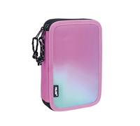 Plumier 2 pisos con contenido Sunset, rosa MILAN®
