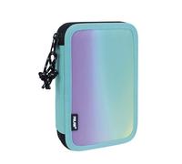 Plumier 2 pisos con contenido Sunset, verde MILAN®