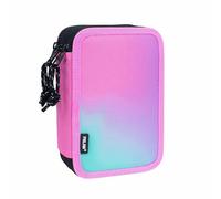 Plumier 3 pisos con contenido Sunset, rosa MILAN®