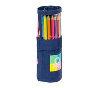 Plumier Enrollable 27 Piezas Benetton "Cool" 7 x 20 x 7 cm.