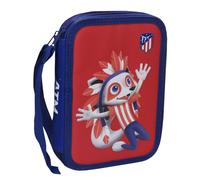 Plumier/estuche 2 pisos atletico de madrid mediano
