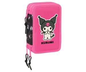 Plumier Kuromi Hello Kitty triple 37pzs