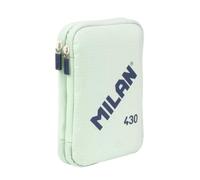 Plumier Milan 2 Pisos Verde 36 Piezas Colección 430