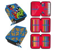 Plumier vengadores avengers marvel triple