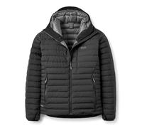 Chaqueta de plumas Rab Microlight Windstopper Hoody (Black) Hombre