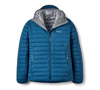 Plumífero con capucha Rab Microlight Windstopper L Male