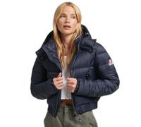 Plumífero corto con capucha para mujer Superdry Fuji XL