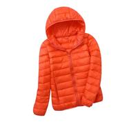 Plumifero Ultraligero Mujer Chaqueta Plumas Ligeros Mujer Abrigo Plumon Plumífero Ultraligero Mujer Plumiferos Ligero Mujer Puffer Down Jacket Women Cazadora Plumas Mujer Plumíferos Mujer Naranja M