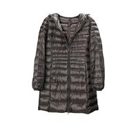 Plumifero Ultraligero Mujer Largo Chaqueta Plumas Ligeros Mujer Plumífero Ligero Chaqueta Acolchada Ligera Plumon Mujer Plumiferos Ultraligero Puffer Jacket Mujer Abrigo Acolchado Mujer Verde L