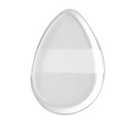 Plumón de - Núcleo de silicona transparente, mini aplicador para licuadora , herramienta cosmética reutilizable, accesorio de maquillaje de precisión de cobertura continua | Con li