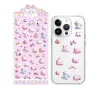 Plump Stickers of Small Animals | 3d Three-Dimensional Foam Stickeers | Cartoon Animal Stickeers for Children Teens Adults Travel Case, Laptop, Planners, Calendars and Notebooks