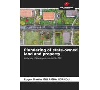 Plundering of state-owned land and property: In the city of Kananga from 1885 to 2011