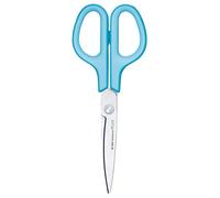 Plus 34028 - Tijeras (17,4 cm, acero inoxidable), color azul