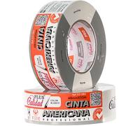 Plus Calidad Cinta Americana Blanca Extrafuerte 48mm x 50m x 0,2mm 2 Rollos