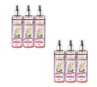 PLUS HOME AGUA DE COLONIA CON PURPURINAS,FRAGANCIA CON PURPURINA BODY & HAIR SHIMMER MIST MONOI SUMMER.6 BOTELLAS