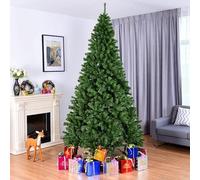 PLUS HOME Árbol de Navidad Verde con Base Soporte metálica tamaño 150cm- 703Puntas/Ramas.