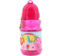 PLUS HOME Botella Agua con nombre Carlota para niños, 100% a prueba de fugas, sin BPA, 350 ml, para guardería, colegio, viajes y deporte Regalo de Niños 5-10 años para Colegio Cumpleaños(350ML)