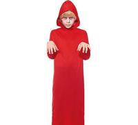 PLUS HOME Disfraz Para Niño Niña Adulto,Mujer,Hombre Carnaval Halloween,Fiesta Temática (Tunica Roja)(10-12)