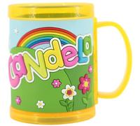 PLUS HOME Taza con nombre personalizado para niñ@,100% a prueba de fugas, sin BPA, 350 ml, para guardería, colegio, viajes y deporte (Candela)