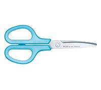 Tijeras de la marca Plus Japan, color azul