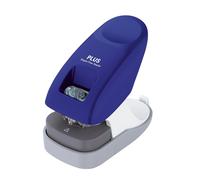 PLUS Japan, Staple-Free Stapler Desktop Model Blue, 10 sheet capacity, 1 piece p