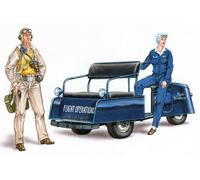 Plus Model AL4027 - 1:48 Resina Kit Construcción U. S. Scooter Con Tripulación