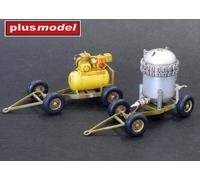 Plus Model AL4112 - 1/48 Remolque Mkii Con Compresor And Fuel Filtro - Nuevo