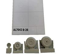 PLUS MODEL - B-26 Marauder Wheels growed