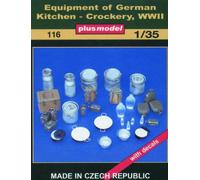 Plus Modelo 116 - 1:35 Kit De Resina Accesorios De Cocina Alemania WWII