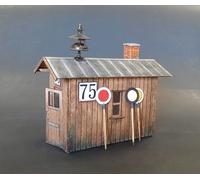 Plus Modelo 593 - 1/35 Casa De Guardia De Ferrocarril - Nuevo