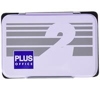 Plus Office 02 - Almohadillas para sellar nº 2, 80 x 120 mm, negro