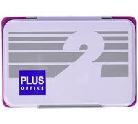 Plus Office 02 - Almohadillas para sellar nº 2, 80 x 120 mm, violeta