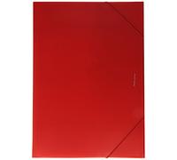 Plus Office B186-RD - Carpeta con solapas, A3, rojo