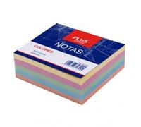 Plus Office Bloc marca modelo TACO NOTAS MAKRO COLOR 90X90MM 500H