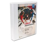 Plus Office Canguro - Carpeta cubierta rígida, 2 anillas 40 mm, lomo 55 mm