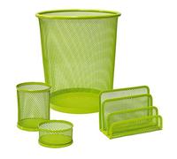 Plus Office CQY-3172-GN - Set de escritorio, color verde