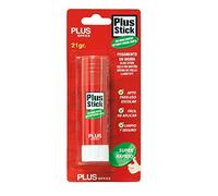 Plus Office - Pegamento en Barra Glue Stick, Pegamento Multiusos de Secado transparente para Manualidades, el Hogar, Escula y Oficina - Barra 21 gramos