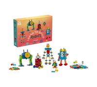 PLUS PLUS - 250 Ladrillos de construcción - El Mundo de los Robots - Juego de construcción para niños a Partir de 3 años - Juego Educativo para niñas y niños - PP3963